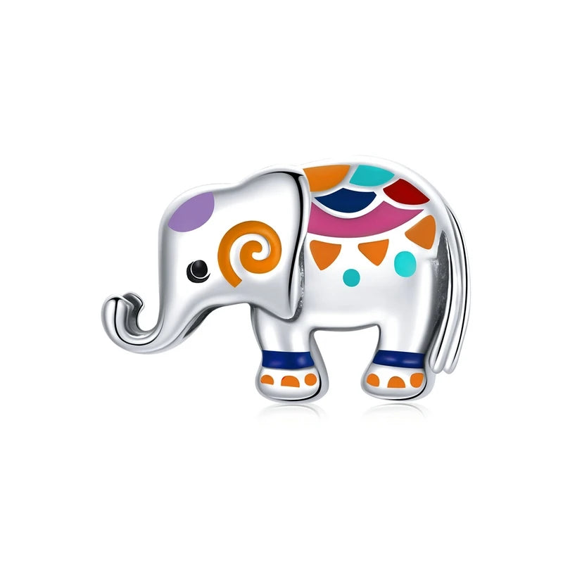 Berloque Elefante Prata 925