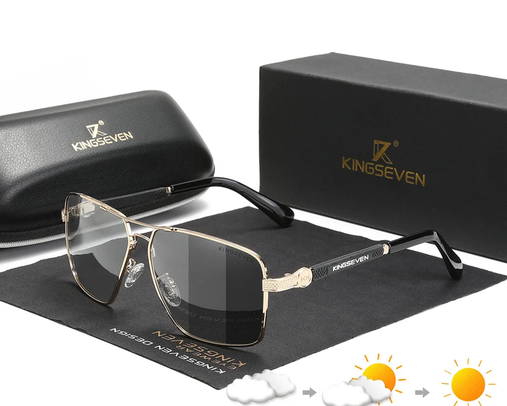 Óculos de Sol Polarizado com Auto Reset Framework - My Lovely Store