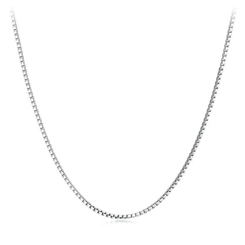 Colar Elo Caixa Prata 925