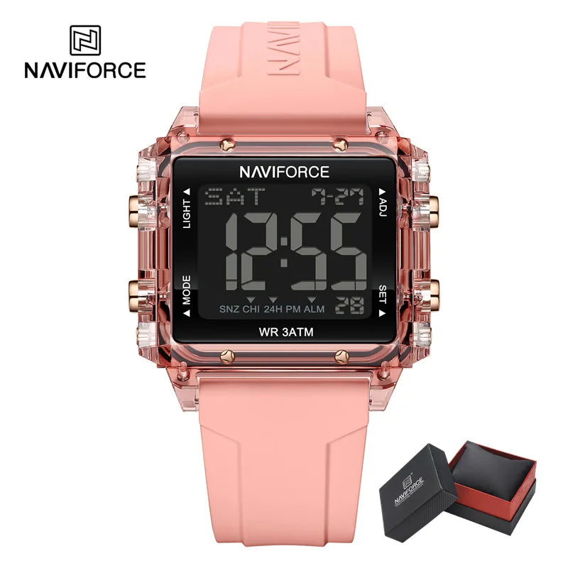Relógio Esportivo Feminino Eletrônico NAVIFORCE