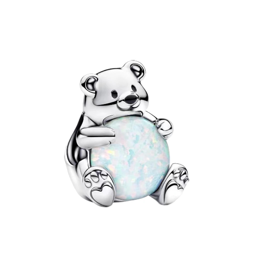 Berloque Urso Polar Prata 925