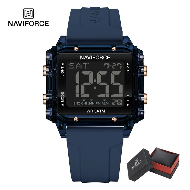 Relógio Esportivo Feminino Eletrônico NAVIFORCE