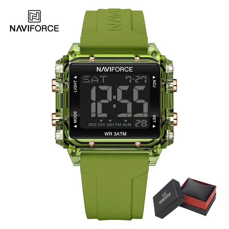 Relógio Esportivo Feminino Eletrônico NAVIFORCE
