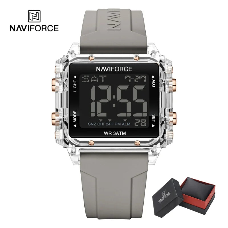 Relógio Esportivo Feminino Eletrônico NAVIFORCE