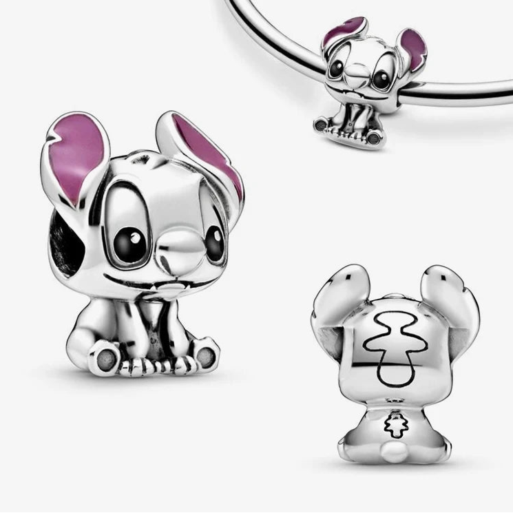 Berloque Stitch Bebê Prata 925